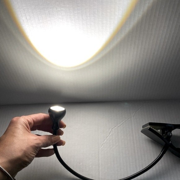 Clip-Desk-Table Lamp w/Adjustable Arm - Picture 2 of 4